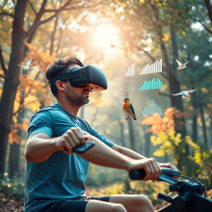 ترکیب واقعیت مجازی (VR) با تمرینات بدنسازی